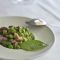 Hostal de la plaça pèsols del Maresme guisantes del Maresme gastronomia Catalunya