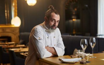 Rafa Zafra en el restaurante Amar del hotel El Palace Barcelona
